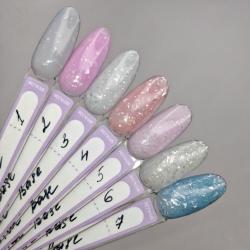 Shine Color Potal Silver Base База с поталью (частичками фольги), 10 мл