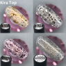 Kira Nails No Wipe Top (Silver Shard, Gold Shard, Pink Yogurt, Reflex) Топ без липкого шару, 6 мл