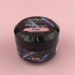 Komilfo Gel Premium Pink Универсальный гель для наращивания (арт.876082), 15 мл