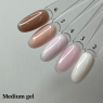 Dark Medium Gel Гель для нарощування (без пензлика), 30 мл