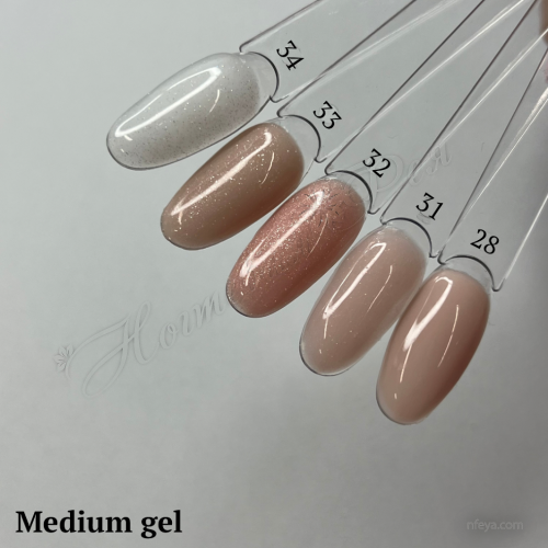 Dark Medium Gel Гель для нарощування (без пензлика), 30 мл