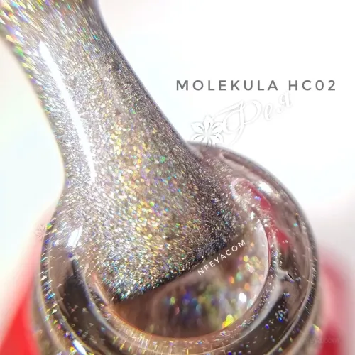 Molekula Holographic Cat`s Eye (HC) Гель-лак кошачий глаз с голографическим эффектом, 6 мл