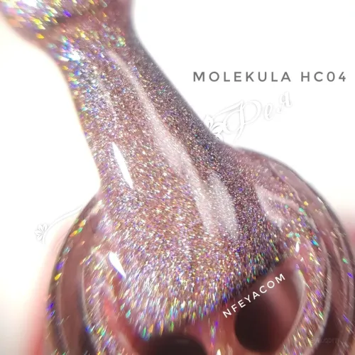 Molekula Holographic Cat`s Eye (HC) Гель-лак кошачий глаз с голографическим эффектом, 6 мл