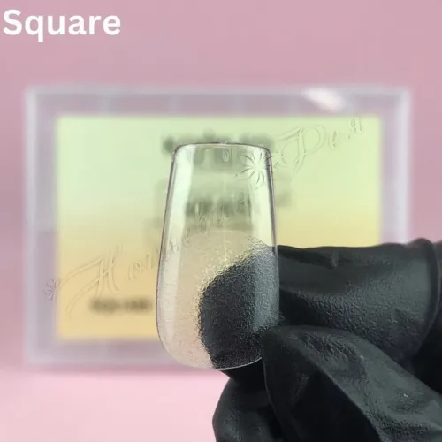 Komilfo SOFAST Nail Forms Типсы для моделирования ногтей прозрачные, 240 шт 