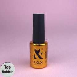 FOX Top Rubber Топове каучукове покриття для нігтів, 7 мл