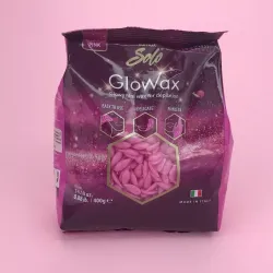 ItalWax Solo GloWax Cherry Pink Воск горячий в гранулах Розовая вишня для чувствительной кожи, 400 г