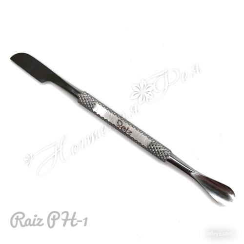 RAIZ PH-1 Лопатка маникюрная HOME form 1 (скругленный пушер+топорик)