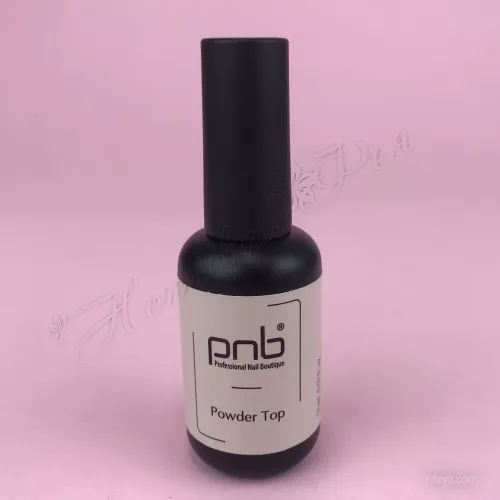 PNB UV/LED Powder Top Пудра-Топ с эффектом кашемира, 17 мл