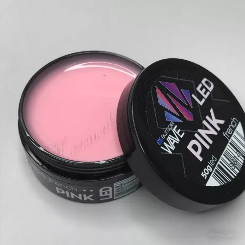 Wave Eurogel LED Камуфлирующий, 50г (Cover, French Pink, Cover Light), гель Европа