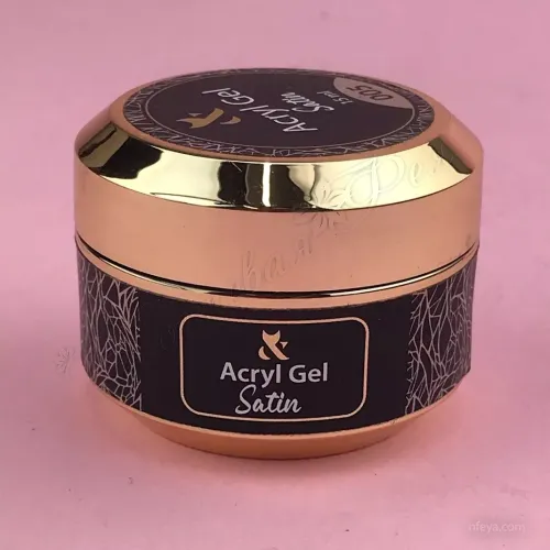 Fox Acryl Gel Satin Акрилгель для моделювання та корекції нігтів, 15 мл