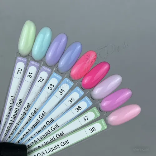 Saga Liquid gel Рідкий гель для нарощування та корекціі, 15 мл
