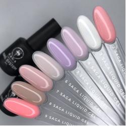 Saga Liquid gel Жидкий гель для моделирования и наращивания ногтей, 15 мл