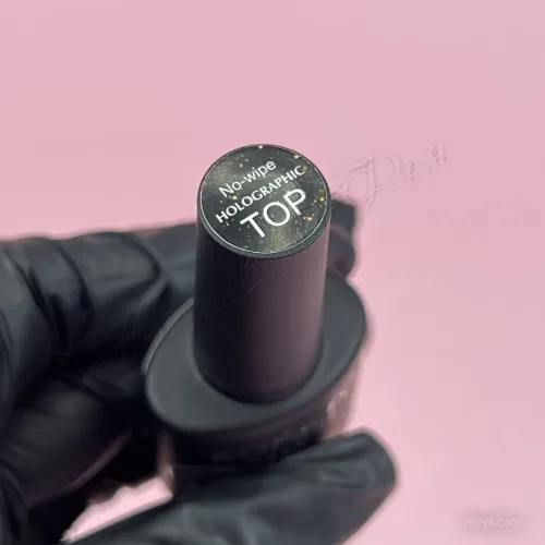 Komilfo No Wipe Holographic Top HEMA/TPO free Голографічний топ без липкого шару, 8 мл