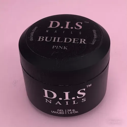 Dis Builder gel, 28 г (clear, pink)