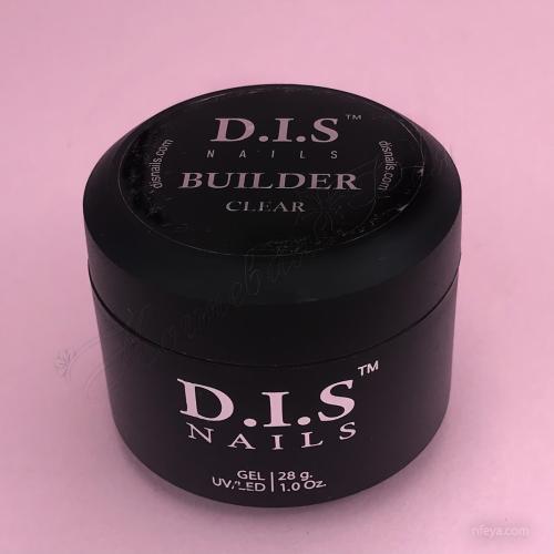 Dis Builder gel, 28 г (clear, pink)