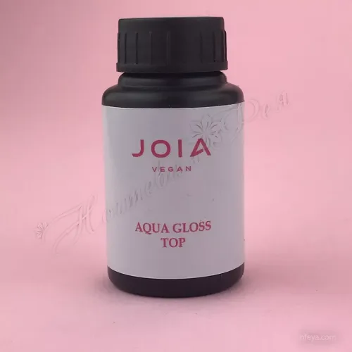 Joia vegan Aqua Gloss Top Глянцевий топ без липкого слоя, 30 мл