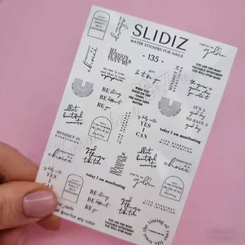 Slidiz Слайдеры на водной основе размер 7х10 см, 1 шт