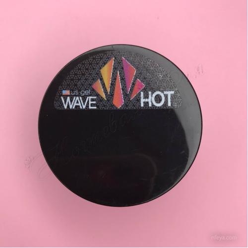 Wave us gel HOT 50г, пекучий УФ гель (Thick Clear(прозрачный 6571)), гель США