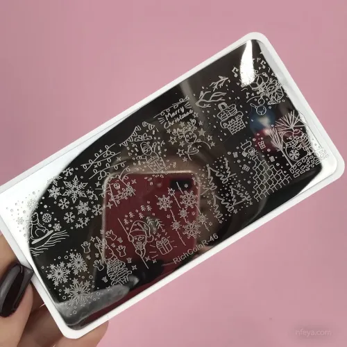 RichColor Пластина для стемпинга 6х12 см, 1 шт