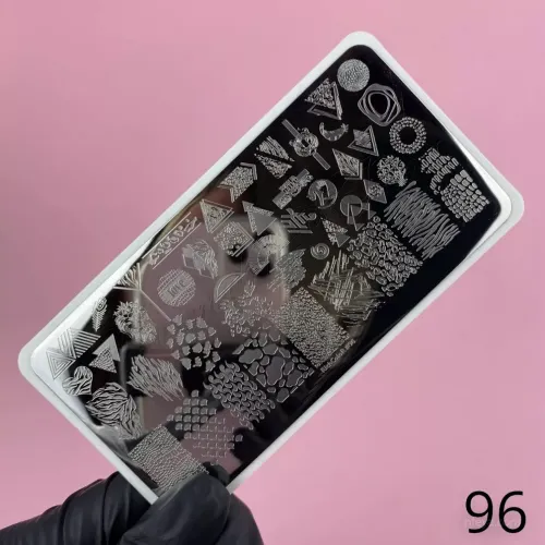 RichColor Пластина для стемпинга 6х12 см, 1 шт