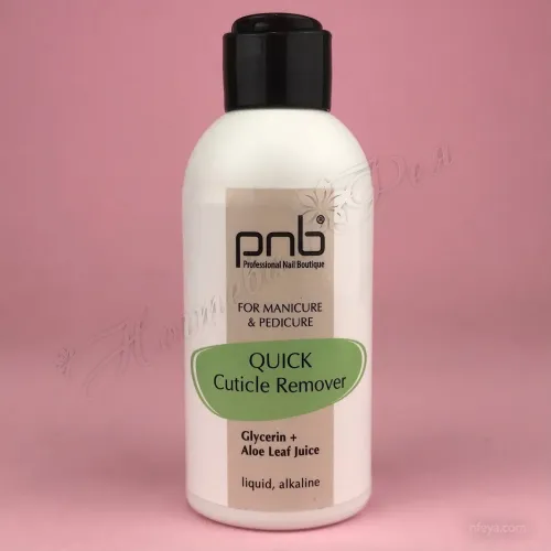 PNB Quick Cuticle Remover Засіб для видалення кутикули швидкодіючий лужний, 165 мл