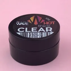 Wave us gel HOT 10 г, пекучий УФ гель (Thick Clear (прозрачный 1657)), гель США