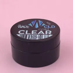 Wave us gel CLD 10 г, низкотемпературный (cold) гель (Clear (прозрачный 1656)), гель США