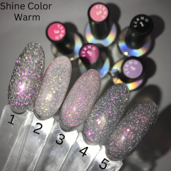 Shine Color Termo Термо гель-лак со светоотражающим эффектом, 8 мл