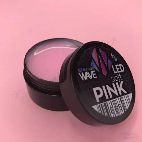 Wave Eurogel LED Камуфлюючий, 10 г (Cover, French Pink, Cover Light, Cover Medium, Cover Dark, Soft Pink)