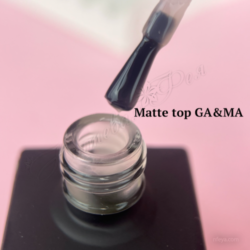 GA&MA Extra Matte Top Матовый топ с липким слоем, 15 мл