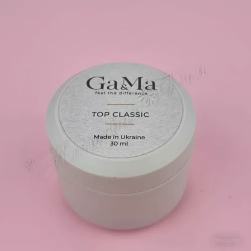 GaMa Classic top Классический топ без липкого слоя, 30 мл