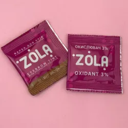 ZOLA Фарба для брів з колагеном та окислювачем (у саші), 5 мл