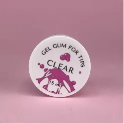 Crooz Gel Gum Гель-жвачка для гелевых типс и объемных дизайнов, 15 мл