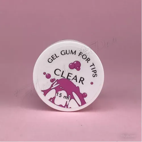 Crooz Gel Gum Гель-жуйка для гелевих типс та об'ємних дизайнів, 15 мл