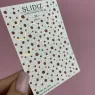Slidiz FOIL Слайдеры на водной основе размер с фольгой 7х10 см (020223), 1 шт