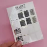 Slidiz FOIL Слайдеры на водной основе размер с фольгой 7х10 см (020223), 1 шт