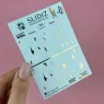 Slidiz FOIL Слайдеры на водной основе размер с фольгой 7х10 см (020223), 1 шт