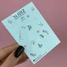 Slidiz FOIL Слайдери на водній основі розмір з фольгою 7х10 см (020223), 1 шт.