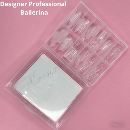Designer Poligel Nail forms Верхні форми, 120 шт