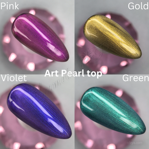 ART Pearl Top перламутровий без липкого шару, 10 мл