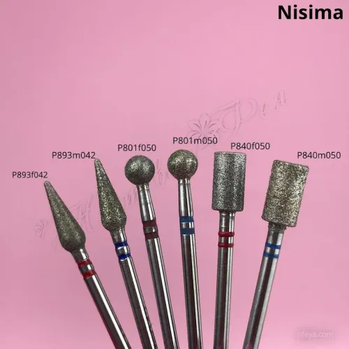 Nisima PRO Насадка алмазна з двома насічками Корея, 1 шт