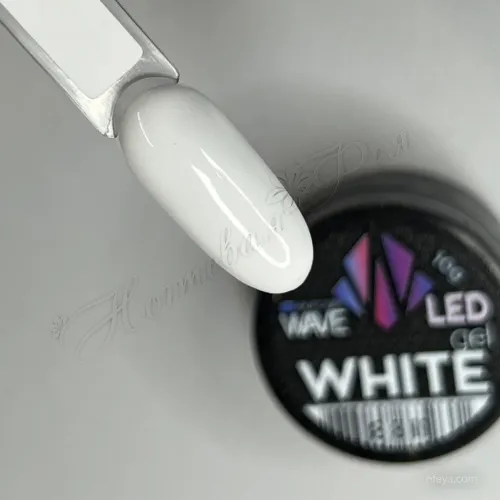 Wave Eurogel led WHITE 10г, белый УФ гель Европа (8811)