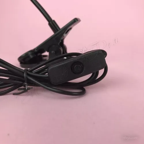 LED Лампа гибкая на прищепке Clip on UV lamp, 5 ватт