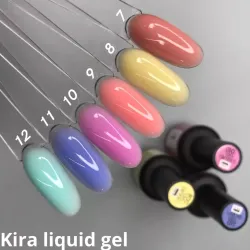 Kira Nails Liquid gel Рідкий гель для нарощування, 15 мл