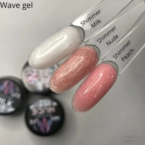 Wave Eurogel LFX Камуфлюючий, 10 г (Sand Shine, Milk SILVER, OPAL) led