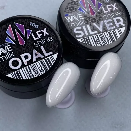 Wave Eurogel LFX Камуфлирующий, 10 г (Sand Shine, Milk SILVER, OPAL) led