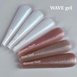 Wave Eurogel LFX Камуфлюючий, 10 г (Sand Shine, Milk SILVER, OPAL) led