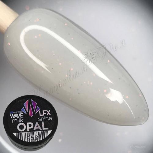 Wave Eurogel LFX Камуфлирующий, 50 г (Sand Shine, Milk SILVER, OPAL) led