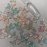 Объемные фигурки на ногти, 10 шт.