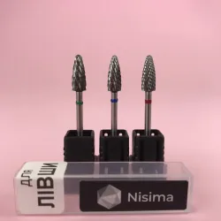 Nisima PRO L Фреза твердосплавна Корея для ЛІВШІ, 1 шт
